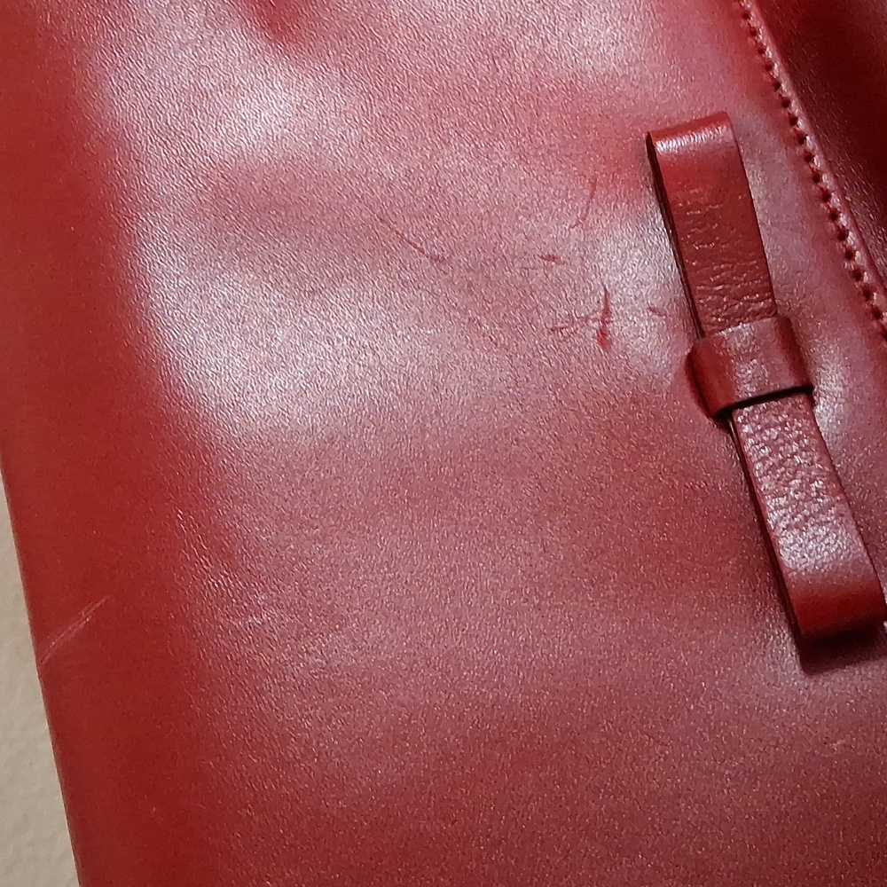 Kenneth Cole Red Handbag - Picture 8 of 9